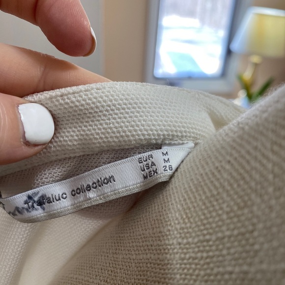 Zara Animal Print color block top Sz medium - Picture 8 of 8